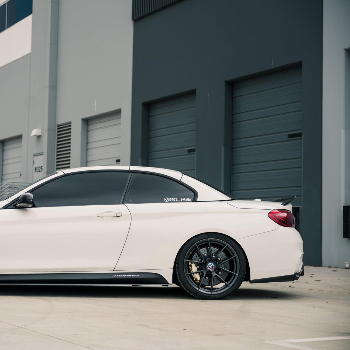 V Style Carbon Fiber Rear Canard Splitters - BMW F80 M3 & F82 / F83 M4