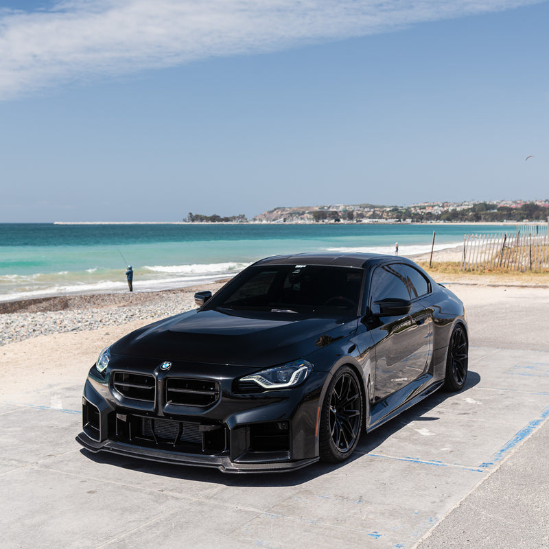 AN Adjustable Style Carbon Fiber Front Lip - BMW G87 M2