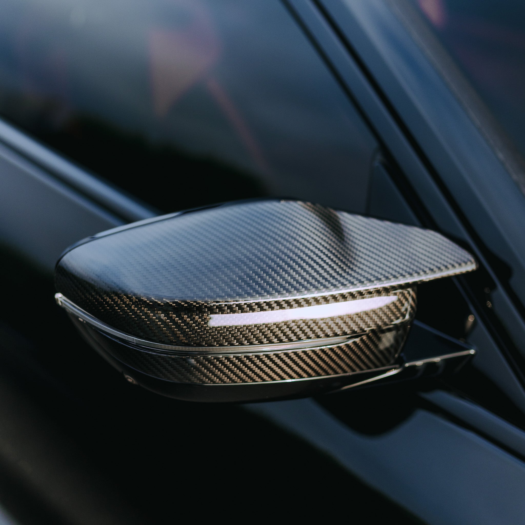 Carbon Fiber Mirror Cap Set - BMW G80 M3, G82/G83 M4 & G87 M2
