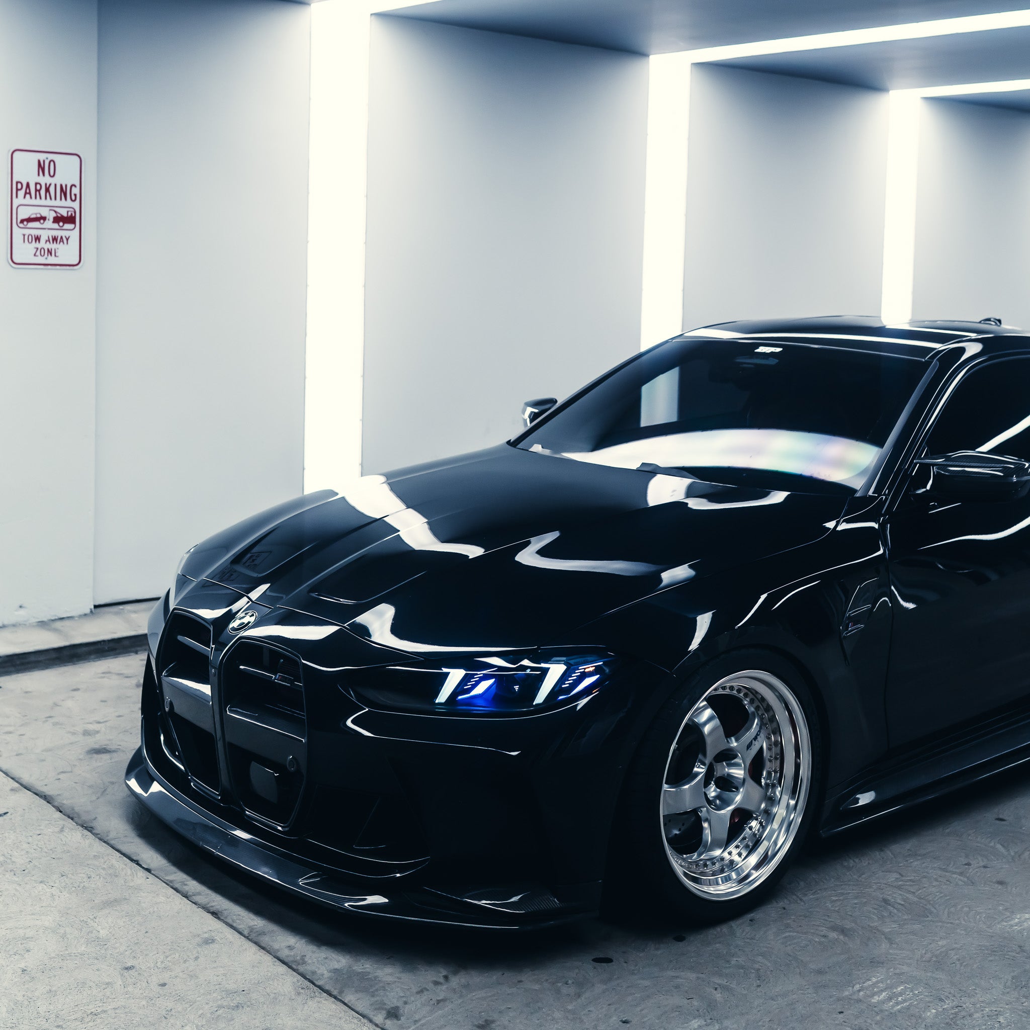 Snake Eye LCI Style LED Headlight with White/Yellow DRL - BMW G80 M3, G82 M4 & G22 4 Series