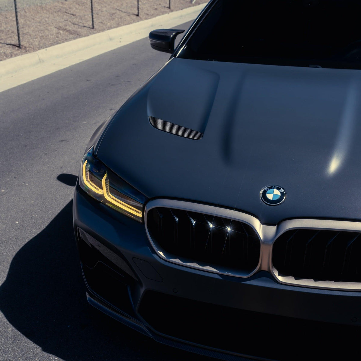 CS Style Carbon Fiber Front Hood - BMW F90 M5 & G30 5 Series