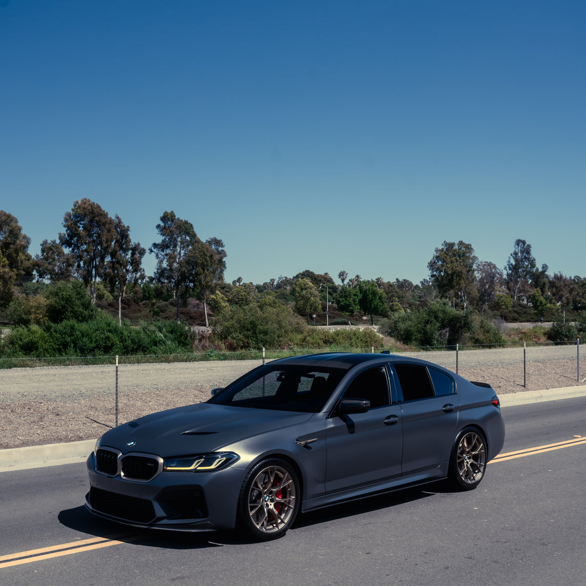 CS Style Carbon Fiber Front Hood - BMW F90 M5 & G30 5 Series