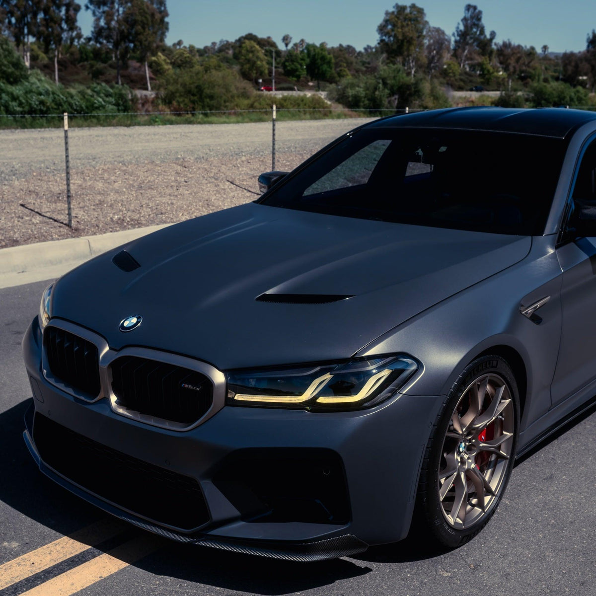CS Style Carbon Fiber Front Hood - BMW F90 M5 & G30 5 Series