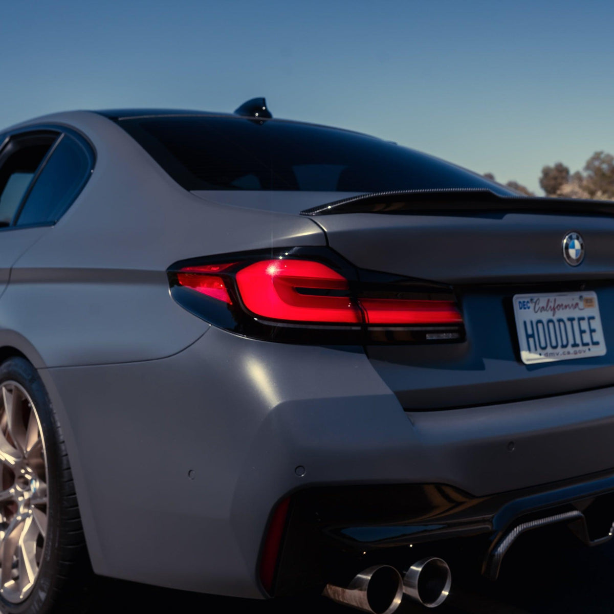 MP PRO V2 Style Carbon Fiber Trunk Spoiler - BMW F90 M5 & G30 5 Series