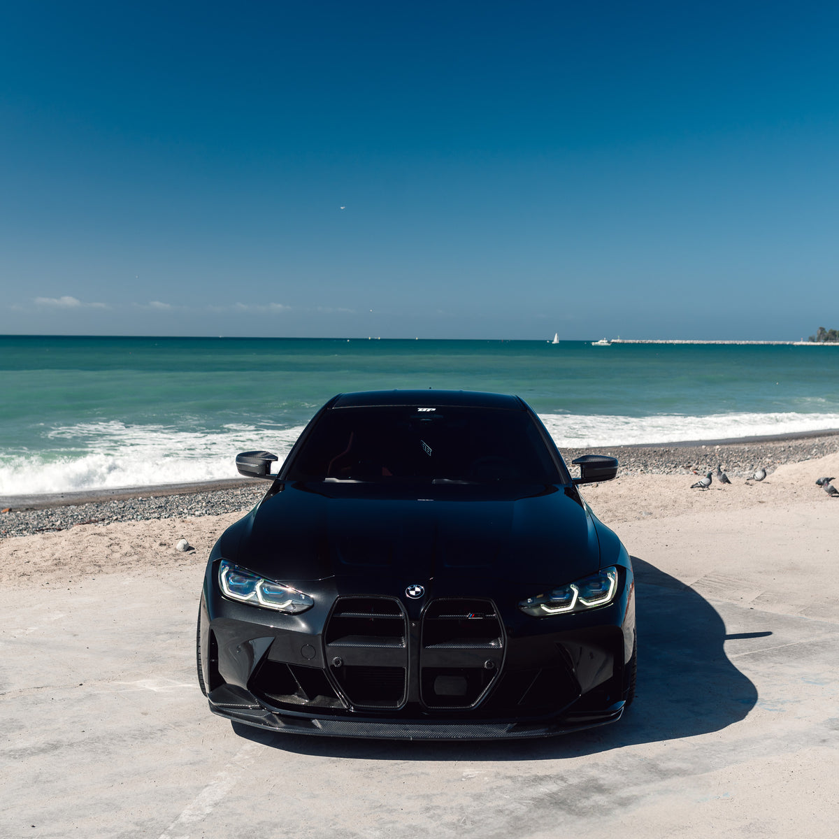 V Style Carbon Fiber Front Grilles - BMW G80 M3 & G82/G83 M4
