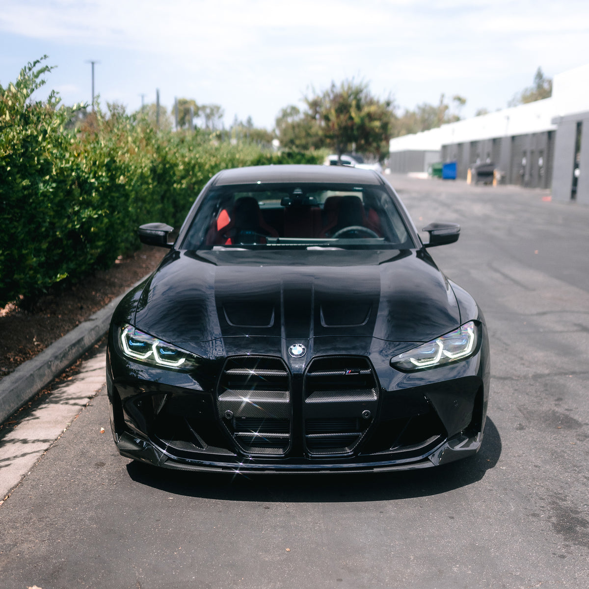 ST Style Carbon Fiber Front Grilles - BMW G80 M3 & G82/G83 M4