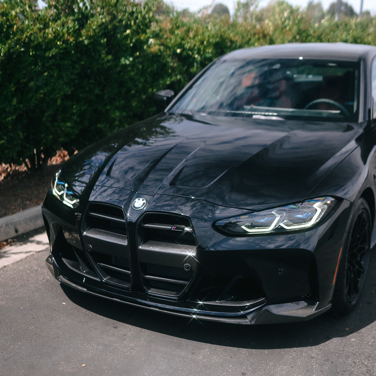 ST Style Carbon Fiber Front Grilles - BMW G80 M3 & G82/G83 M4