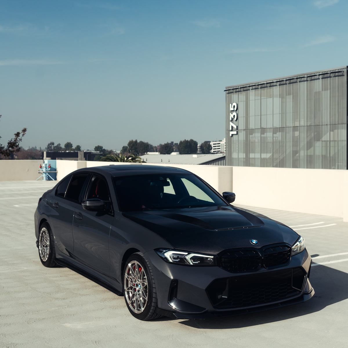 CS Style Carbon Fiber Front Hood - BMW G20 3 Series