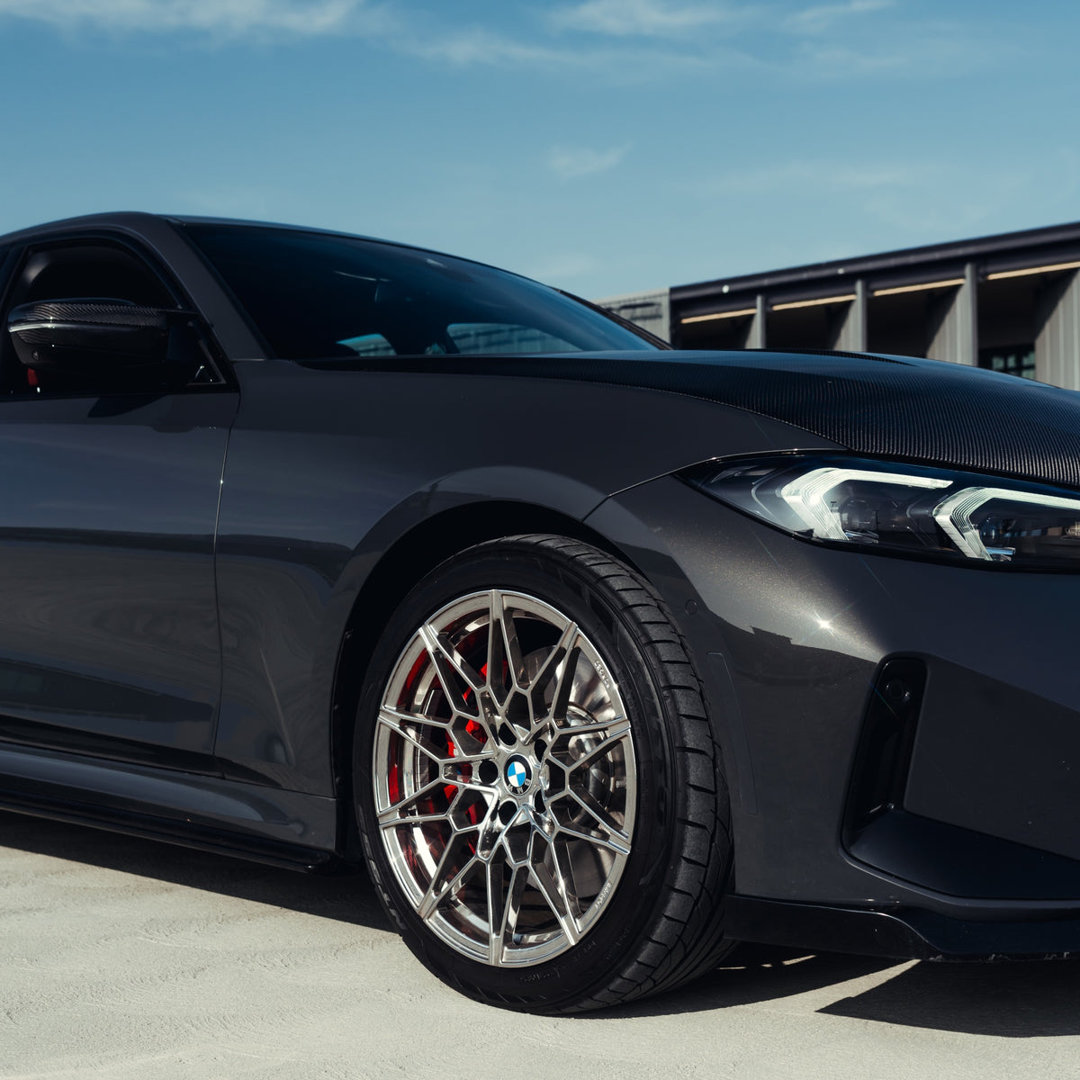 CS Style Carbon Fiber Front Hood - BMW G20 3 Series