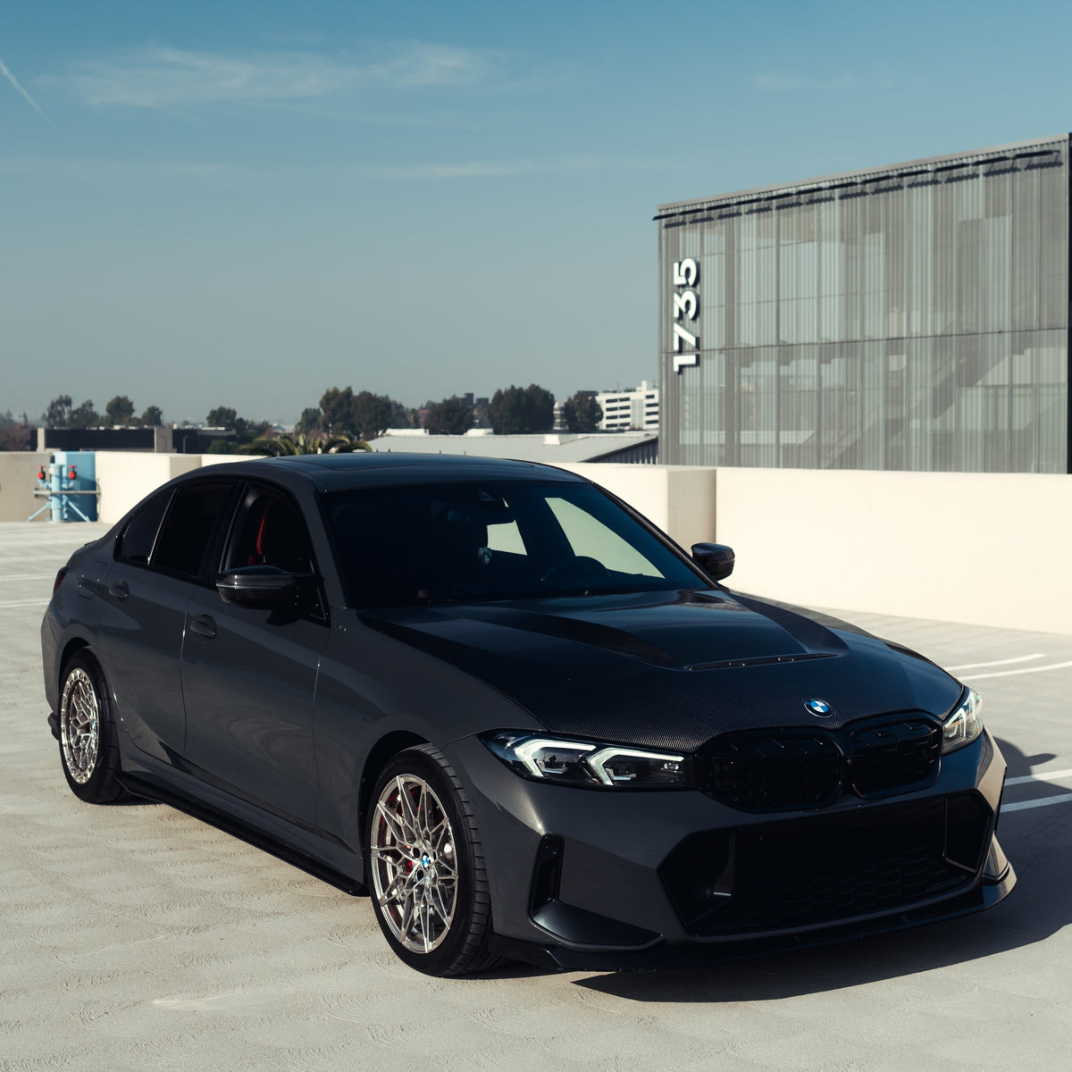 CS Style Carbon Fiber Front Hood - BMW G20 3 Series