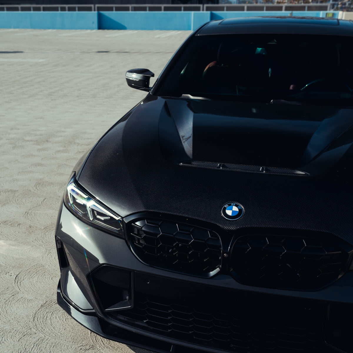 CS Style Carbon Fiber Front Hood - BMW G20 3 Series