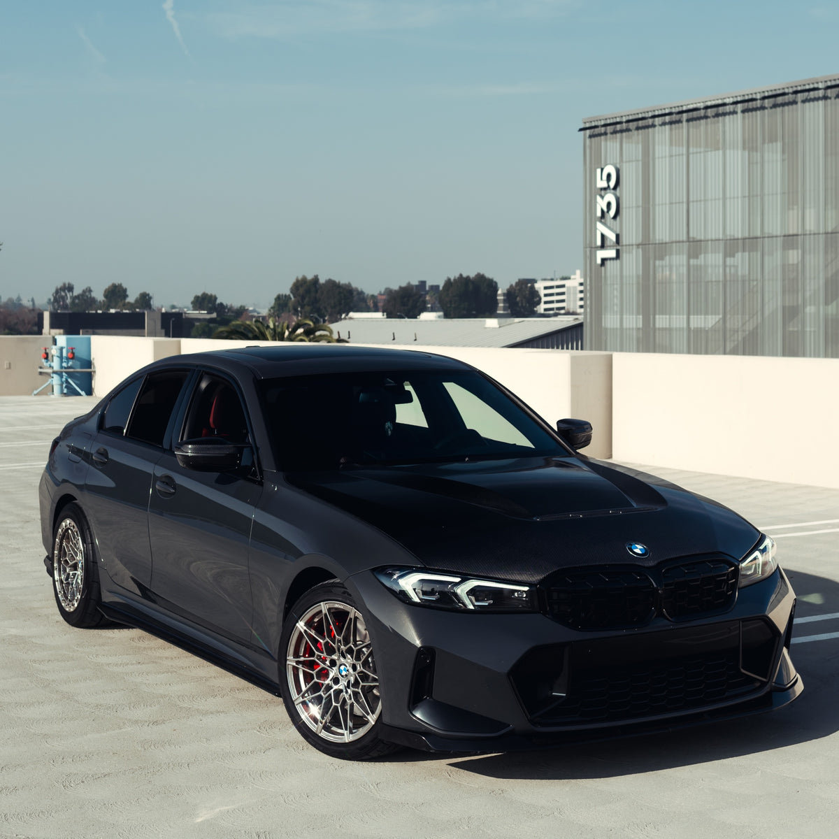 CS Style Carbon Fiber Front Hood - BMW G20 3 Series