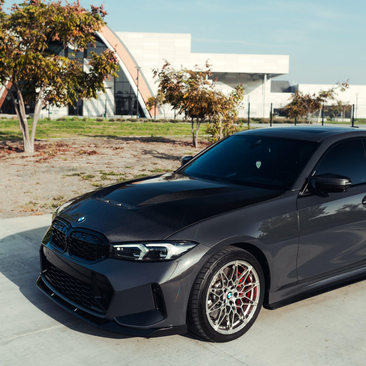 CS Style Carbon Fiber Front Hood - BMW G20 3 Series
