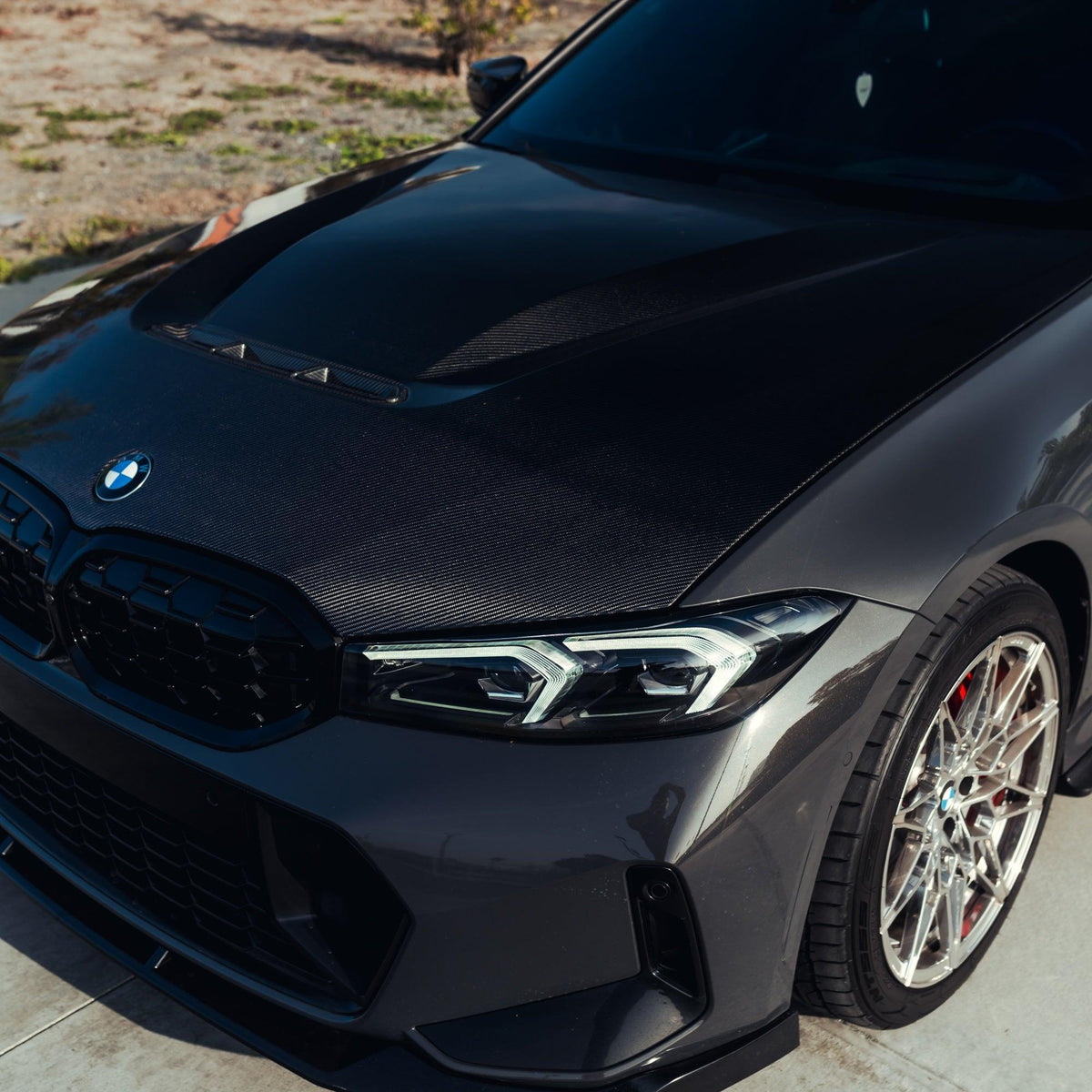 CS Style Carbon Fiber Front Hood - BMW G20 3 Series