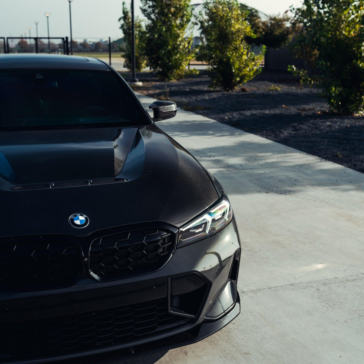 CS Style Carbon Fiber Front Hood - BMW G20 3 Series