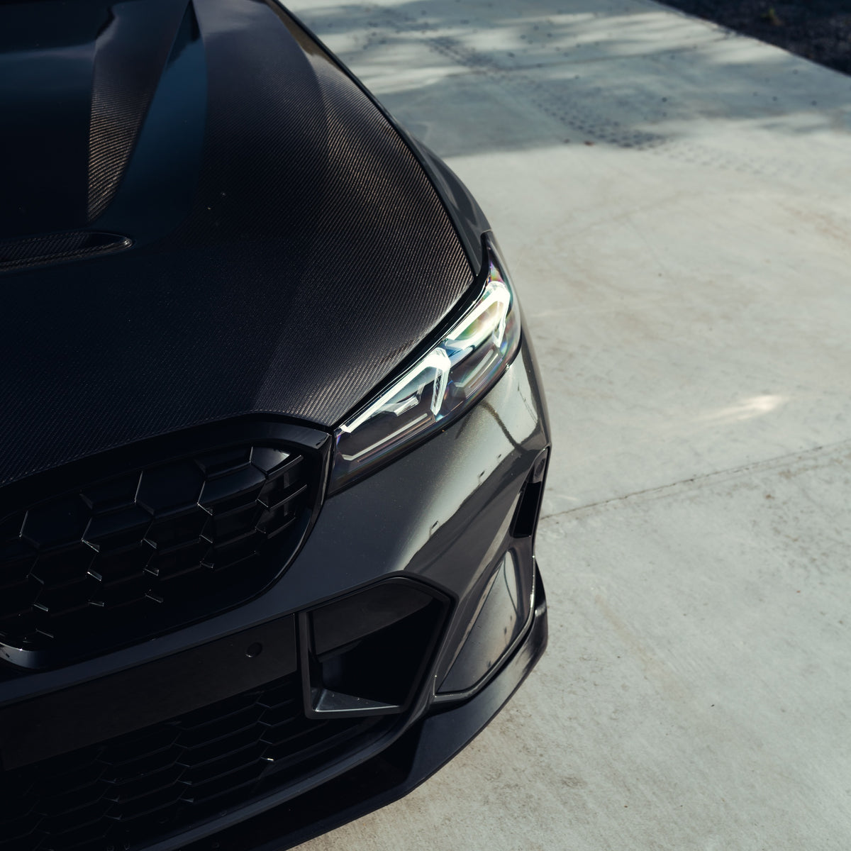 CS Style Carbon Fiber Front Hood - BMW G20 3 Series