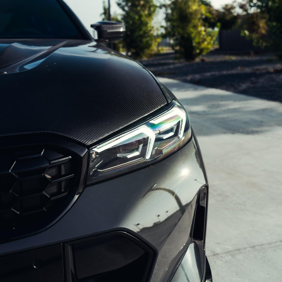 CS Style Carbon Fiber Front Hood - BMW G20 3 Series