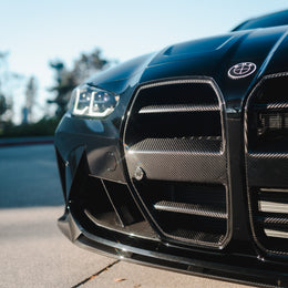 ST Style Carbon Fiber Front Grilles - BMW G80 M3 & G82/G83 M4