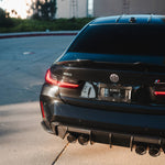 PSM High Kick Carbon Fiber Trunk Spoiler - BMW G80 M3 & G20 3 Series