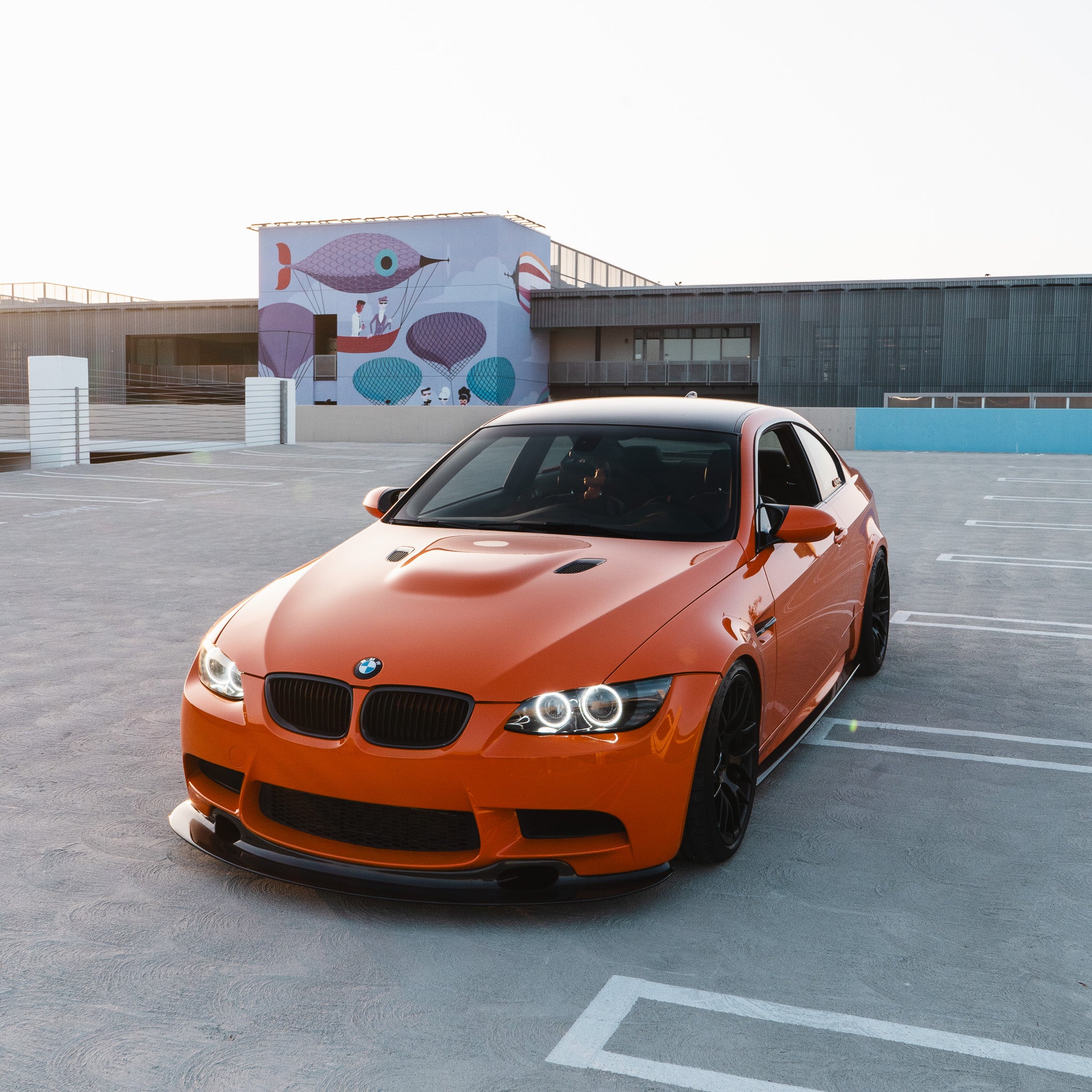 GT4 Style Carbon Fiber Front Lip - BMW E90/E92/E93 M3