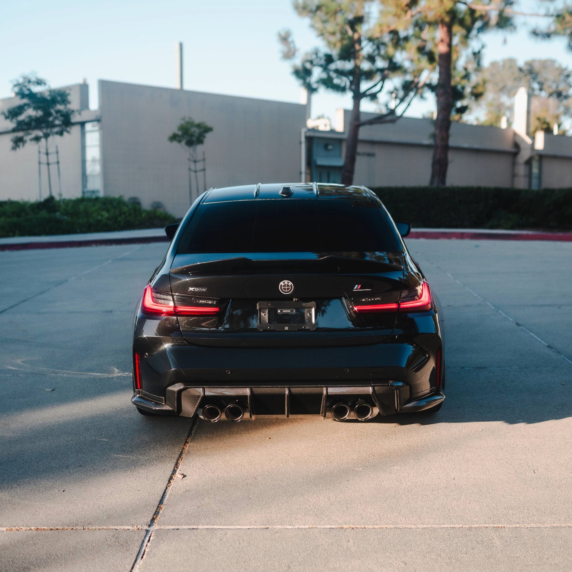 PSM High Kick Carbon Fiber Trunk Spoiler - BMW G80 M3 & G20 3 Series