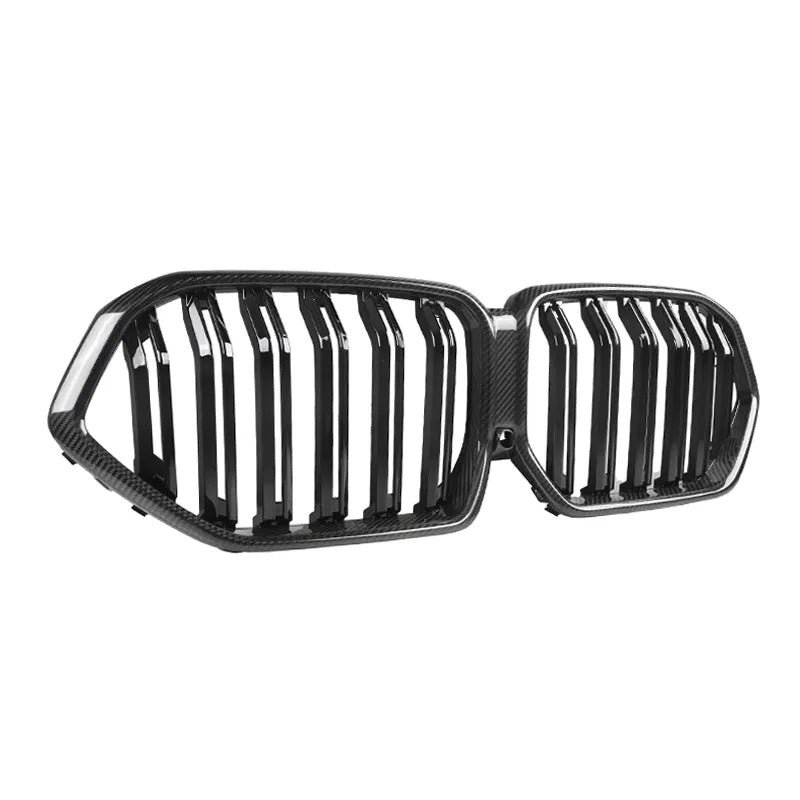 Dual Slat Carbon Fiber Front Grilles - BMW F95 X5M