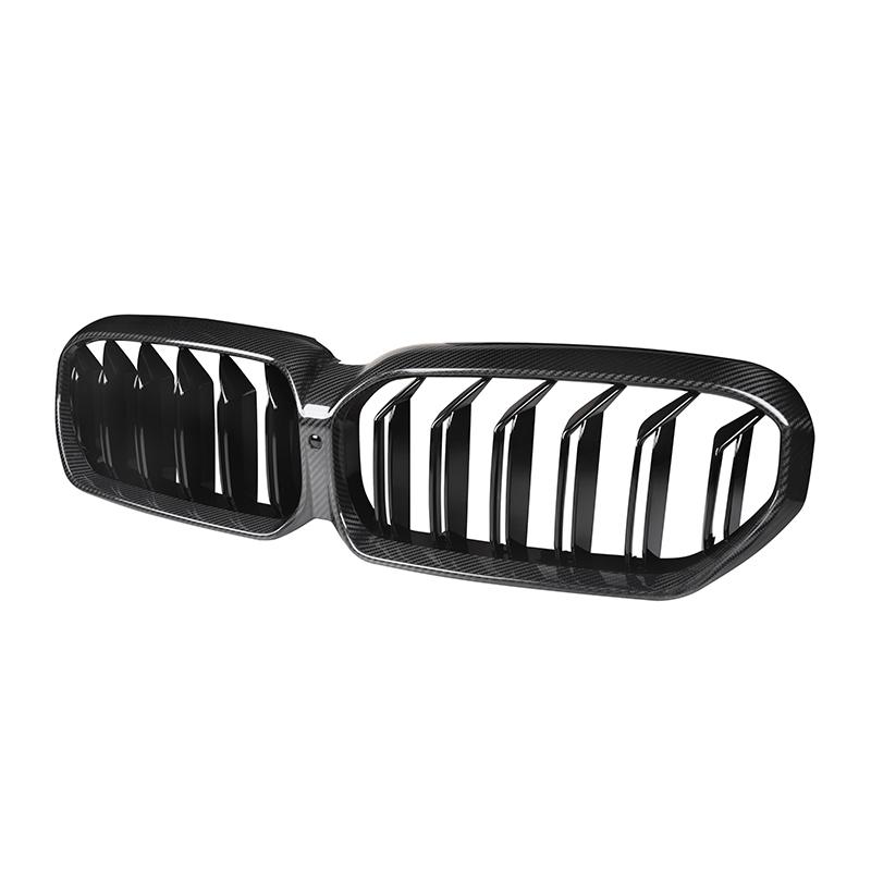 Dual Slat Carbon Fiber Grille - BMW G30 5 Series LCI