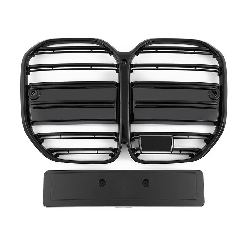 Dual Slat Gloss Black Front Grille - BMW G22 / G23 4 Series