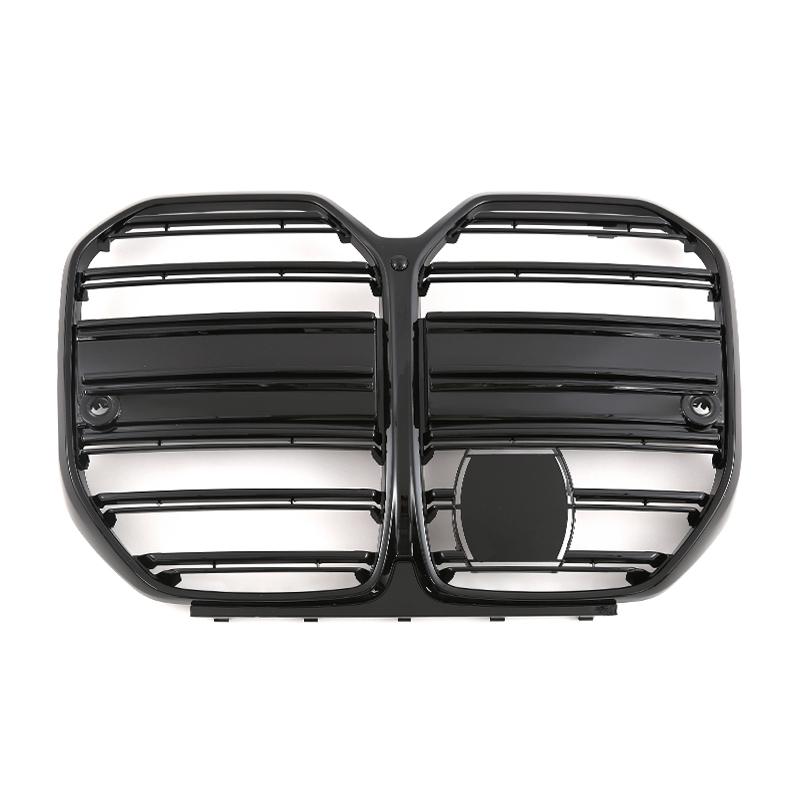 Dual Slat Gloss Black Front Grille - BMW G26 4 Series