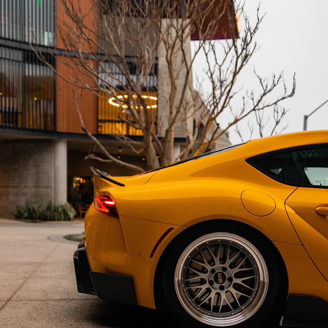 ED1 Style Carbon Fiber Trunk Spoiler - Toyota A90 GR Supra