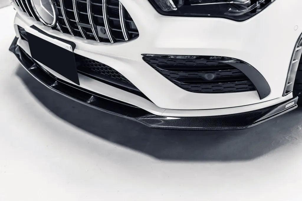 FD Style Carbon Fiber Front Lip - Mercedes Benz C118 / W118 CLA-Class