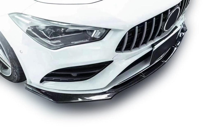 FD Style Carbon Fiber Front Lip - Mercedes Benz C118 / W118 CLA-Class