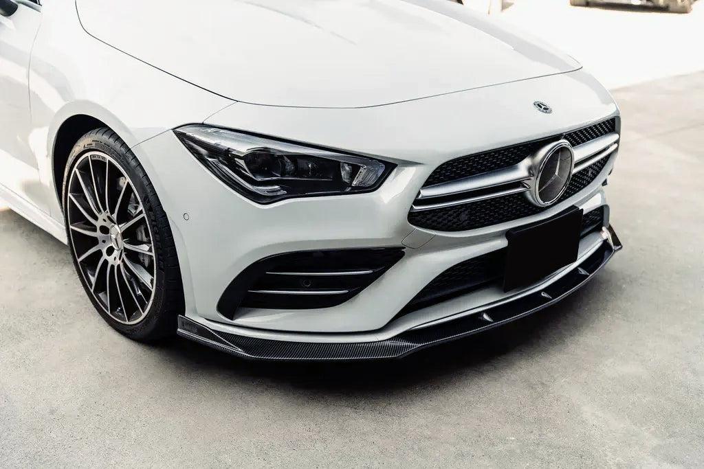 FD Style Carbon Fiber Front Lip - Mercedes Benz C118 / W118 CLA-Class