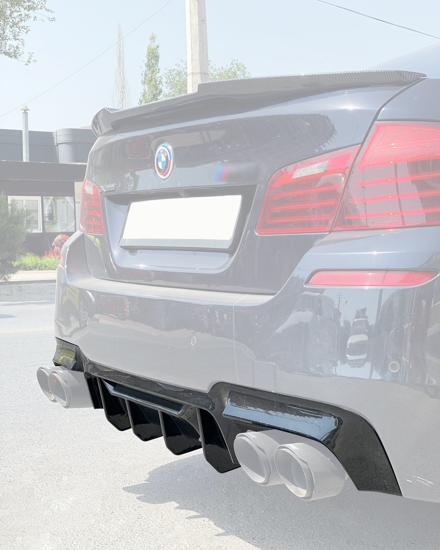 FD Style Carbon Fiber Rear Diffuser - BMW F10 M5 & 5 Series