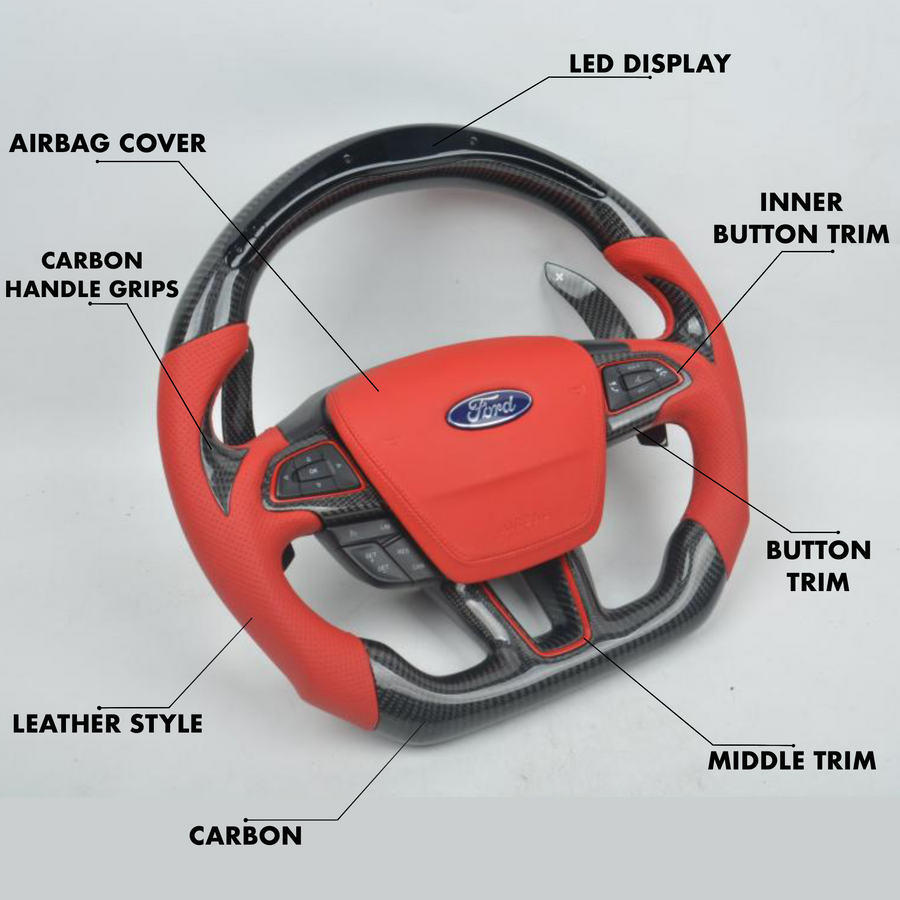 Ford Focus - Full Custom Steering Wheel (2010 - 2017)