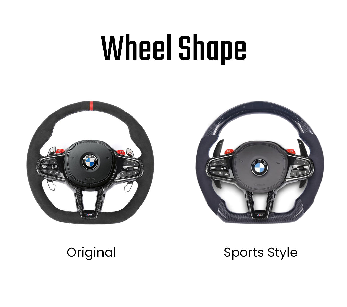 Full Custom Steering Wheel - BMW 2025 LCI Style