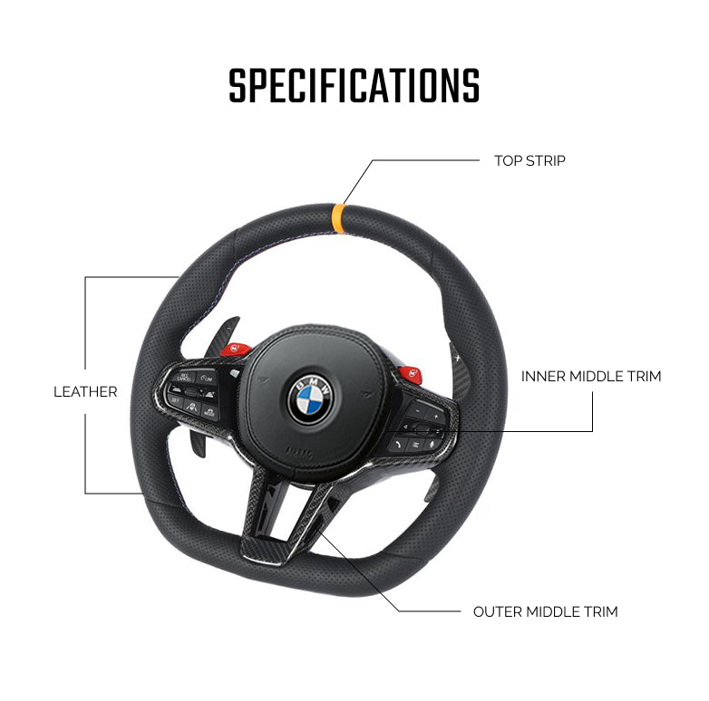 Full Custom Steering Wheel - BMW 2025 LCI Style