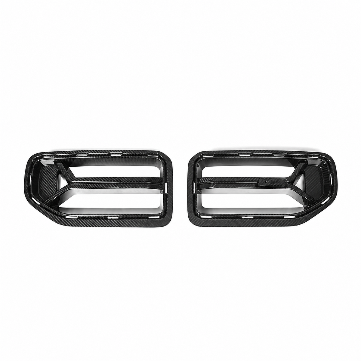 CSL Style Carbon Fiber Front Grilles - BMW G87 M2
