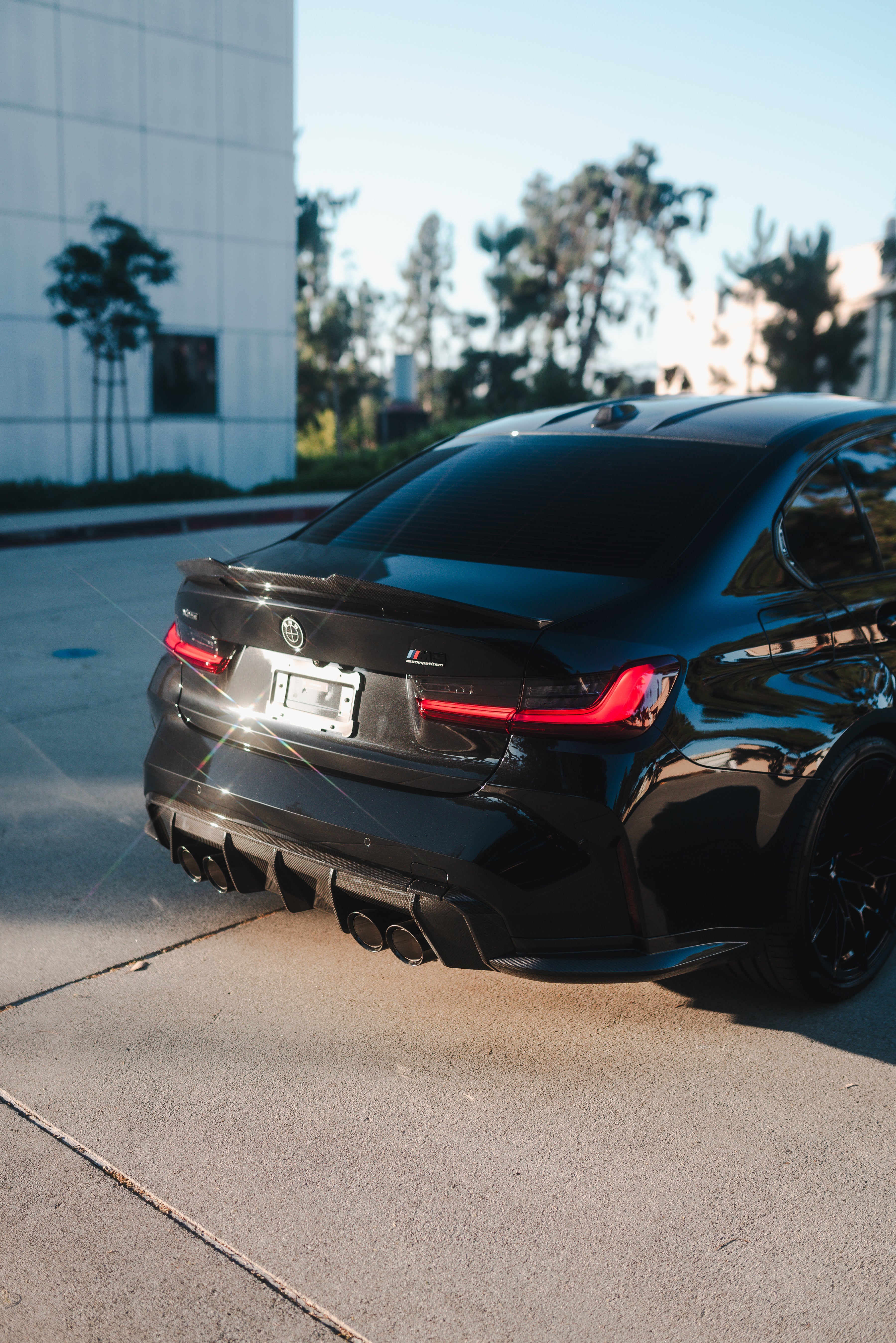 G8X M3/M4 Carbon Fiber Trunk Spoiler