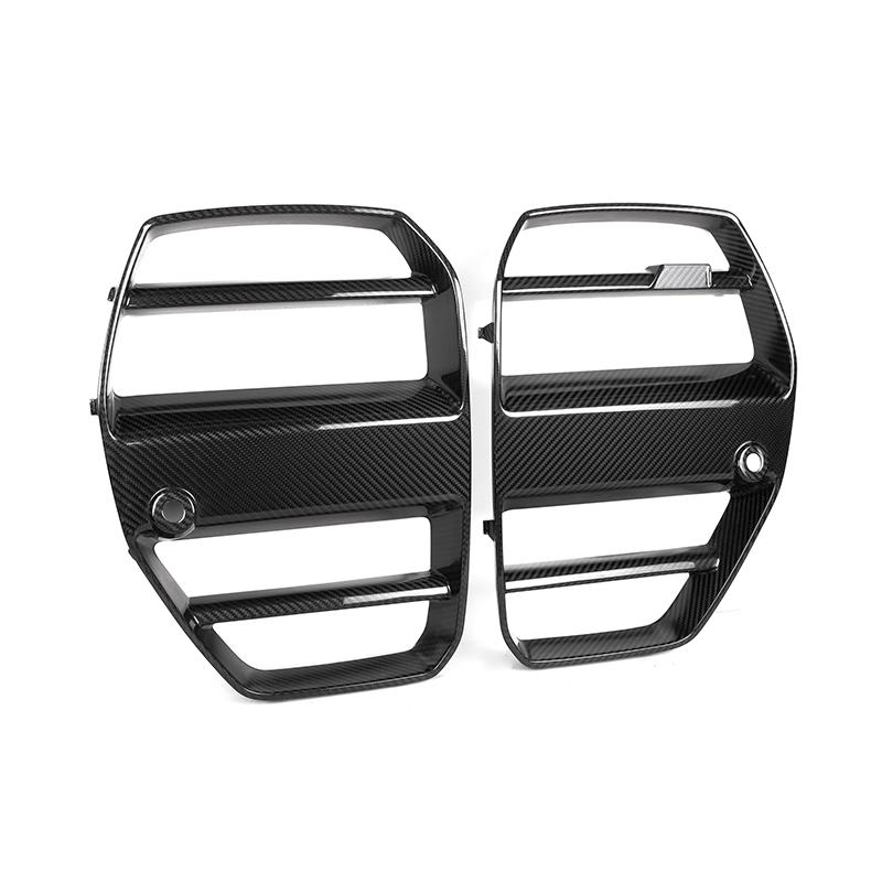 GT3 Style Carbon Fiber Front Grilles - BMW G80 M3 & G82/G83 M4