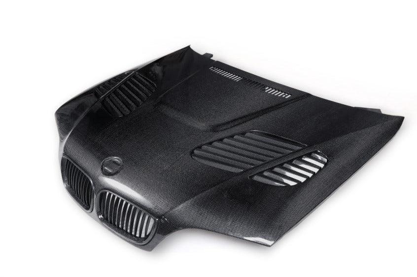 GTR Style Carbon Fiber Front Hood - BMW E46 M3 & 3 Series