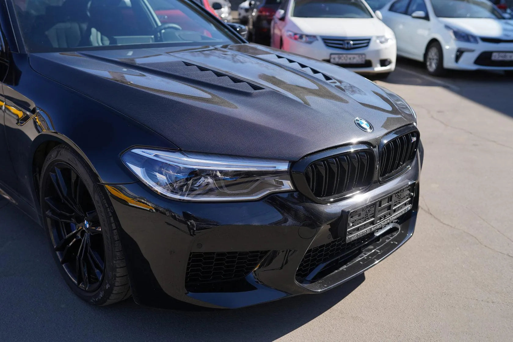 GTR Style Carbon Fiber Front Hood - BMW F90 M5 & G30 5 Series