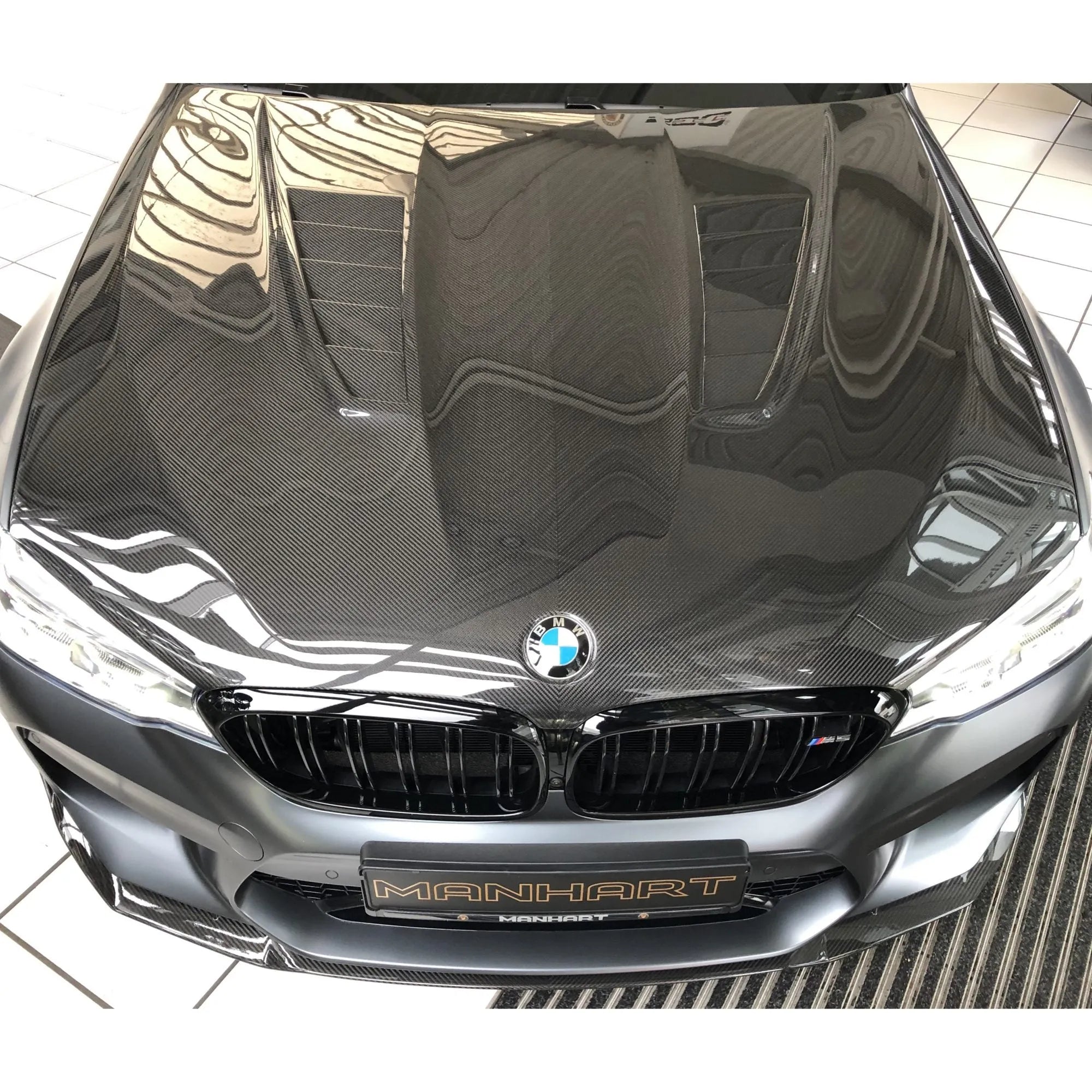 GTR Style Carbon Fiber Front Hood - BMW F90 M5 & G30 5 Series