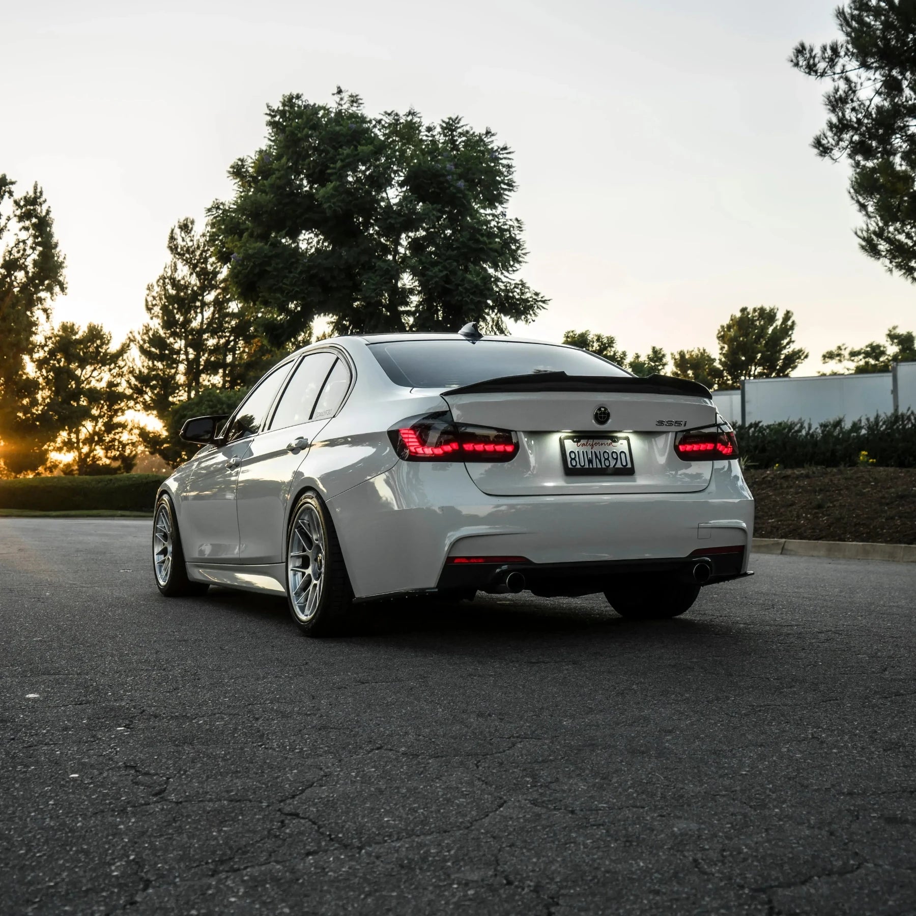 GTS Smoked Clear LED Taillights - BMW F80 M3 & F30 3 Series