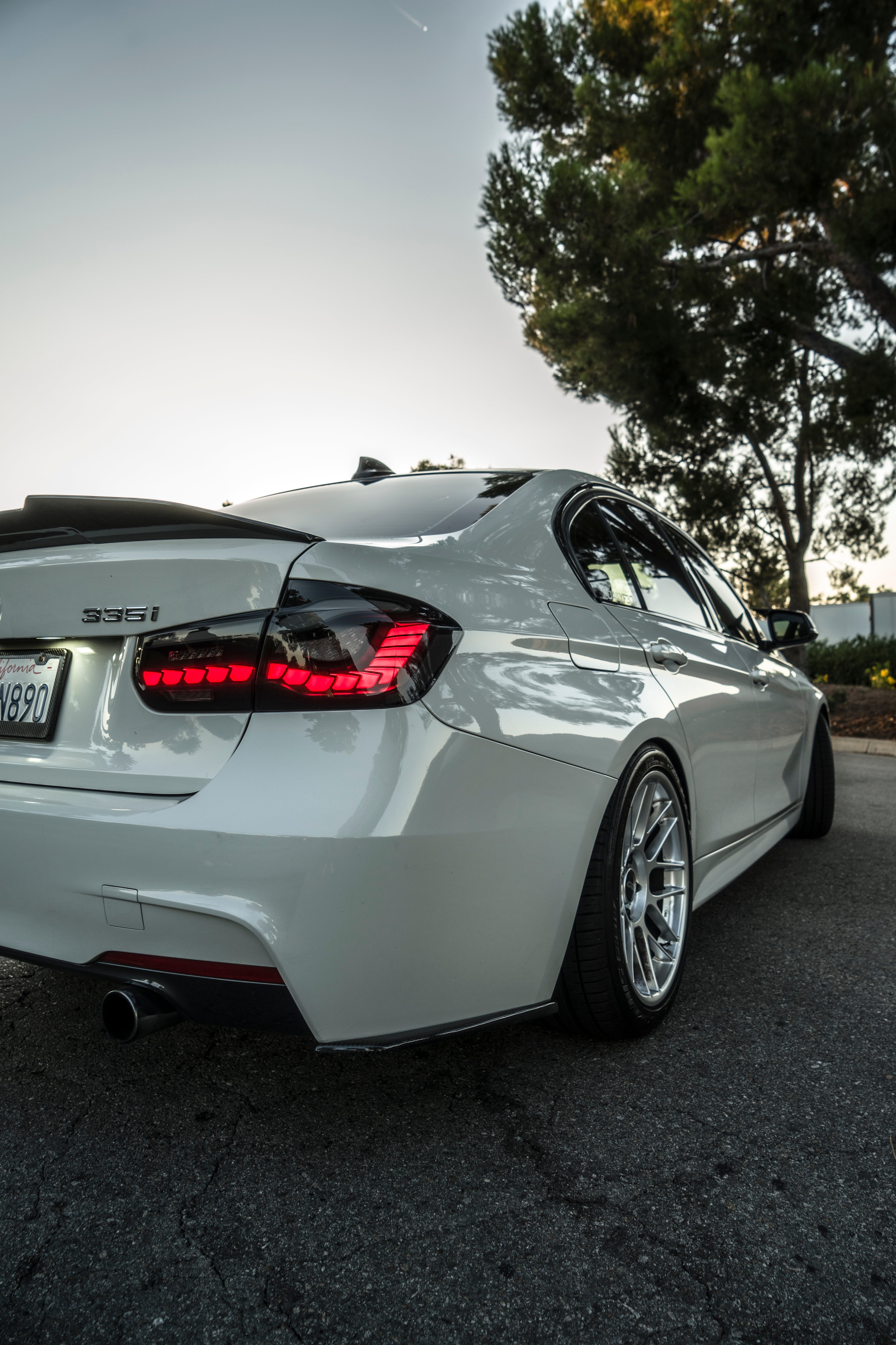 GTS Smoked Clear LED Taillights - BMW F80 M3 & F30 3 Series