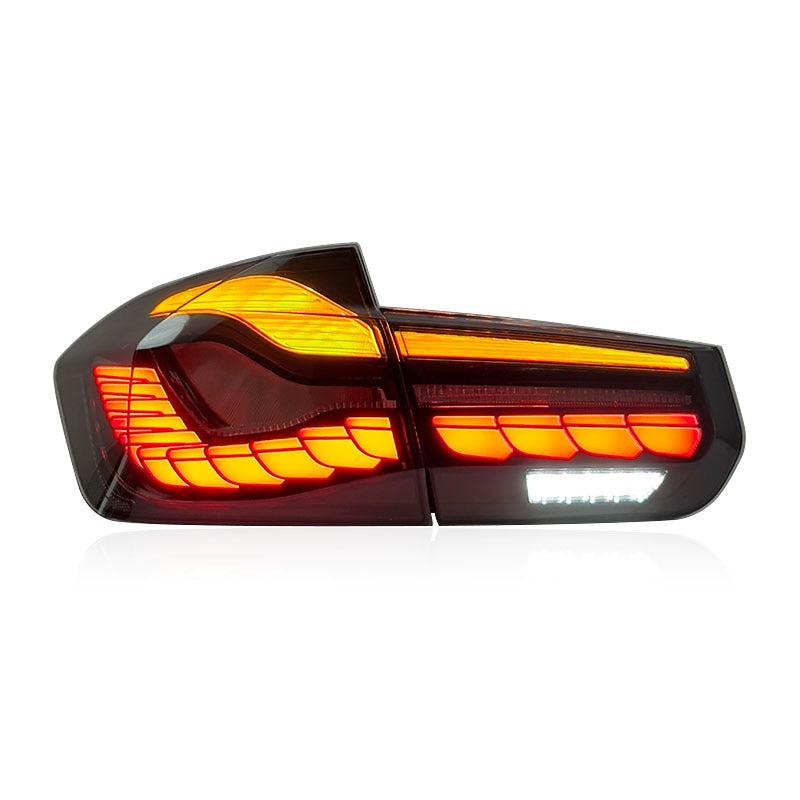 GTS Smoked Clear LED Taillights - BMW F80 M3 & F30 3 Series