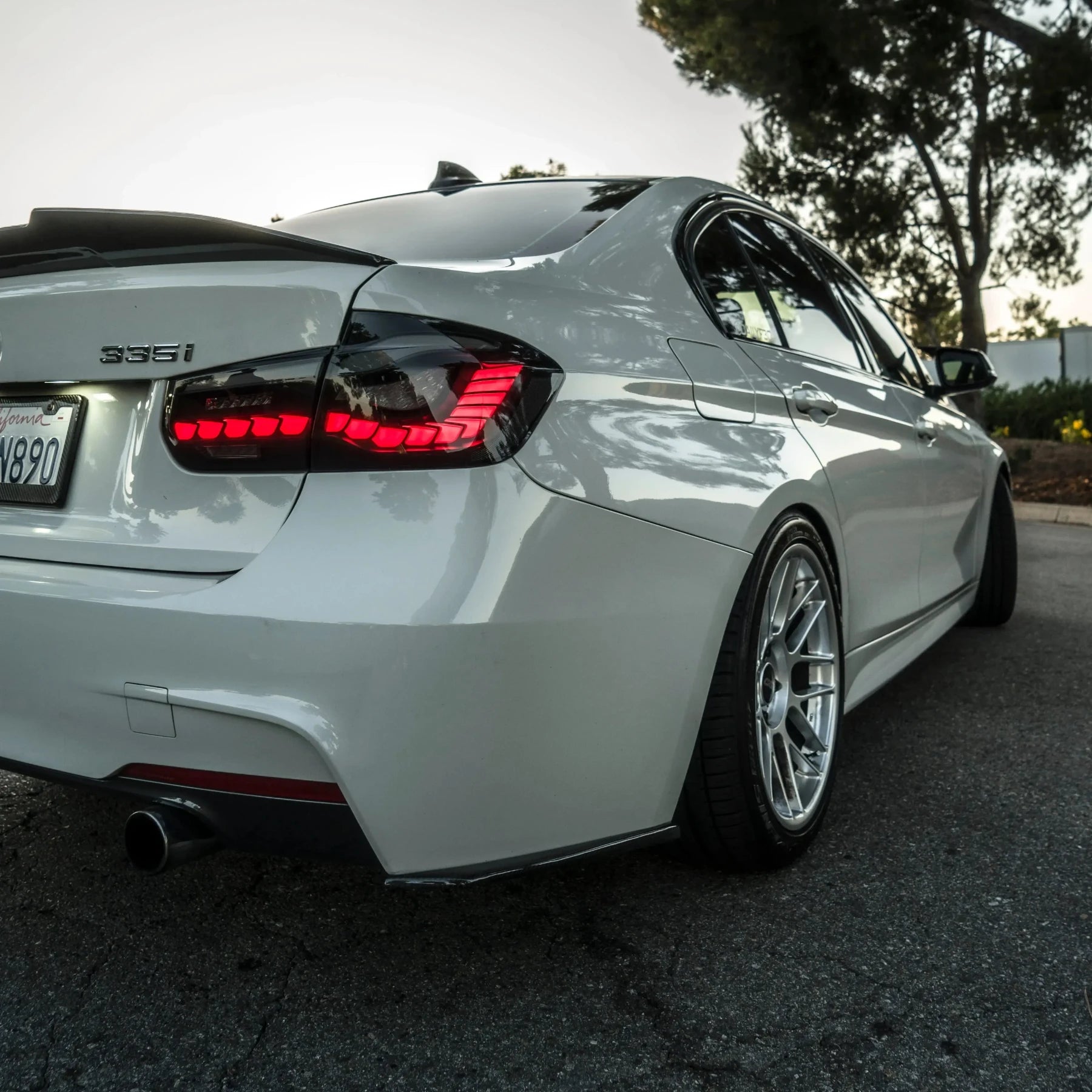 GTS Smoked Clear LED Taillights - BMW F80 M3 & F30 3 Series