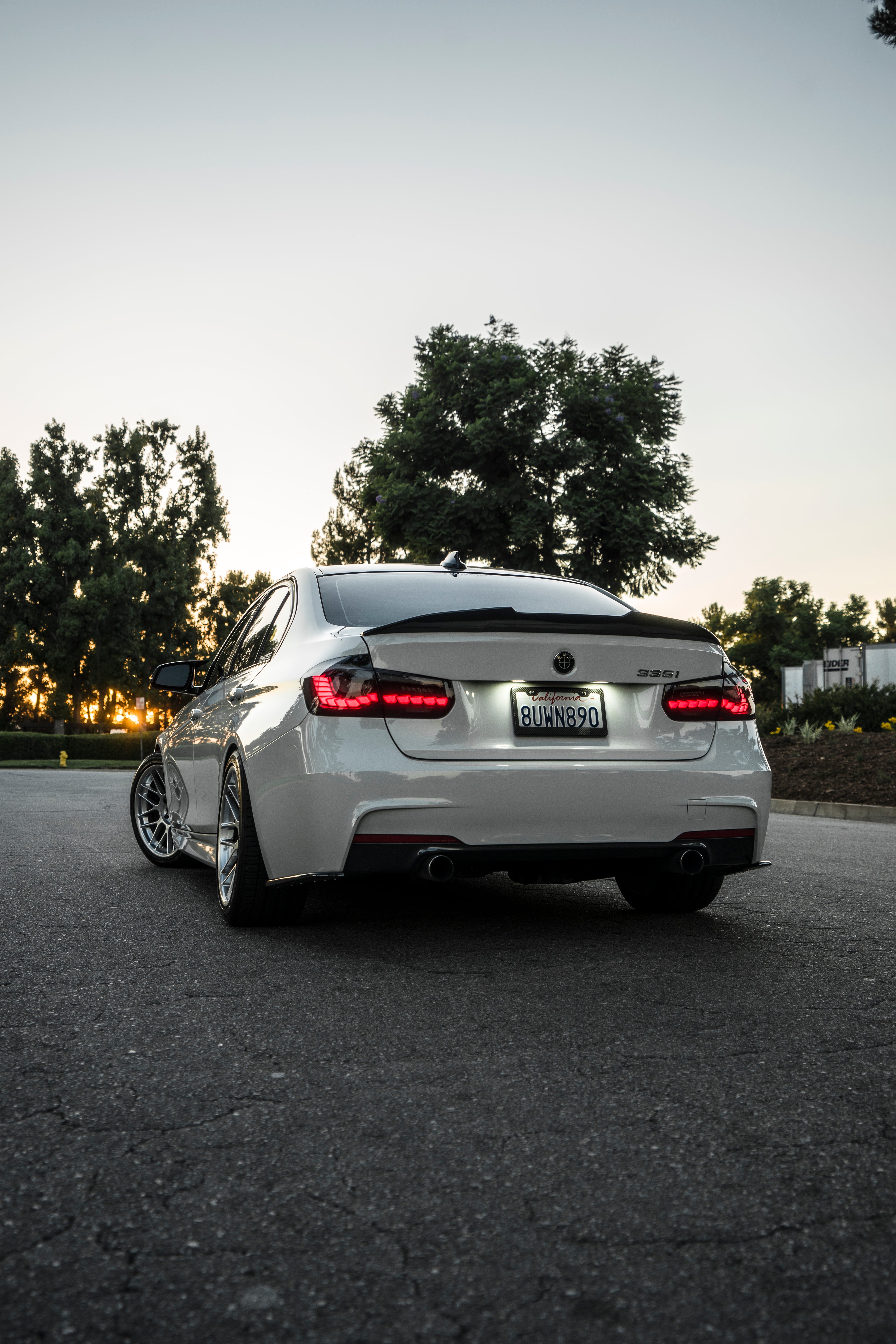 GTS Smoked Clear LED Taillights - BMW F80 M3 & F30 3 Series