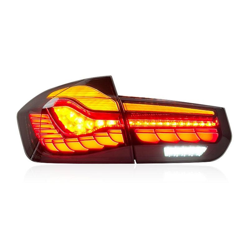 GTS Smoked Clear LED Taillights - BMW F80 M3 & F30 3 Series