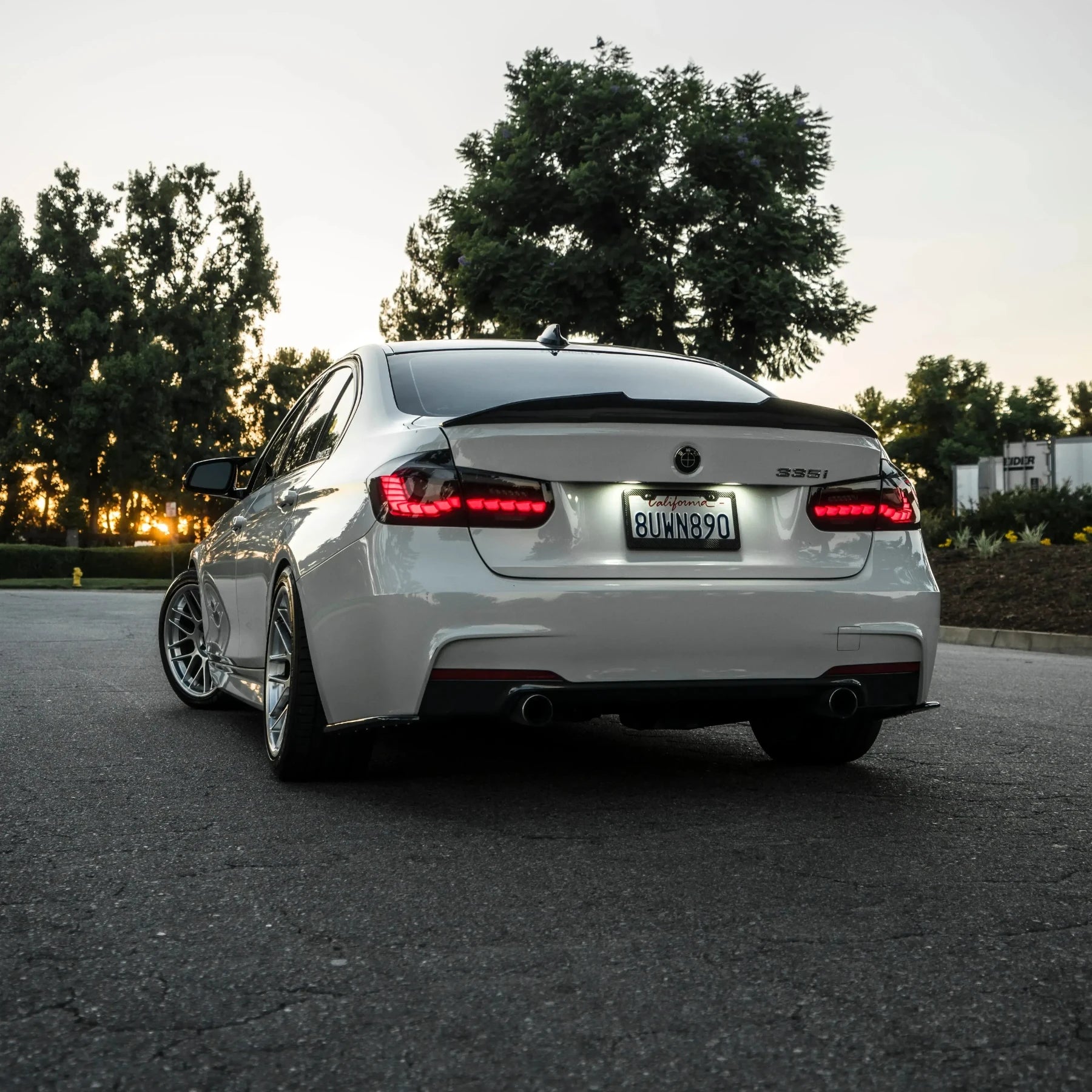 GTS Smoked Clear LED Taillights - BMW F80 M3 & F30 3 Series